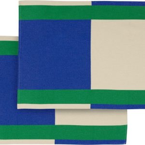 Bavlněná prostírání v sadě 2 ks 39x50 cm Lubi – noo.ma