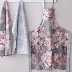 Bavlněná zástěra Dramatic Floral – Catherine Lansfield