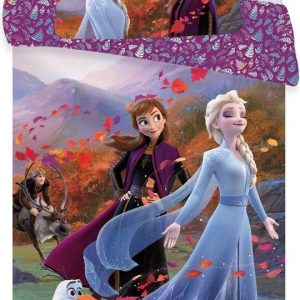 Bavlněné dětské povlečení do postýlky 100x135 cm Frozen "Wind" – Jerry Fabrics