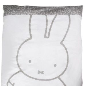 Bavlněné dětské povlečení do postýlky 100x135 cm Miffy – Roba