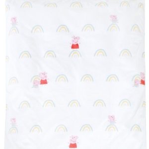 Bavlněné dětské povlečení do postýlky 100x135 cm Peppa Pig – Roba