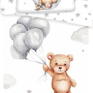 Bavlněné dětské povlečení do postýlky 100x135 cm Teddy Bear – Jerry Fabrics