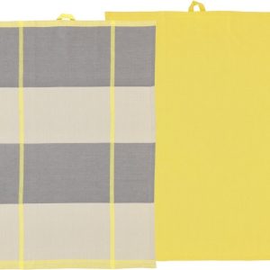 Bavlněné utěrky v sadě 2 ks 50x70 cm Blocks – Södahl