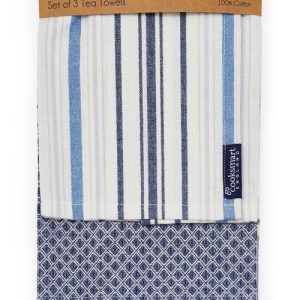 Bavlněné utěrky v sadě 3 ks 45x65 cm Stockholm – Cooksmart ®