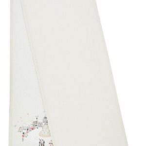 Bavlněný běhoun na stůl 33x220 cm Christmas Town – Catherine Lansfield
