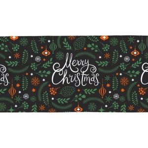 Bavlněný běhoun na stůl s vánočním motivem 40x140 cm Very Merry Christmas – Butter Kings