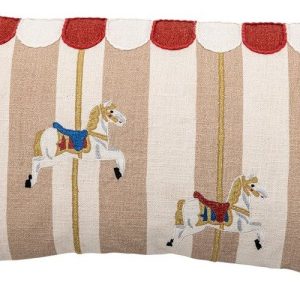 Bavlněný dekorační polštář 30x60 cm Merry-go-round – Bloomingville