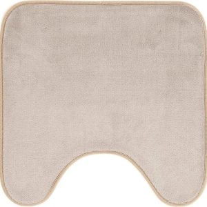 Béžová WC koupelnová předložka 45x45 cm Vitamine – douceur d'intérieur