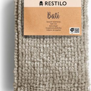 Béžová koupelnová předložka 70x120 cm Bati – Restilo