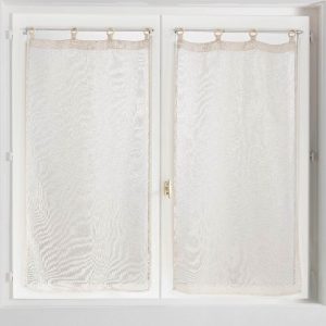 Béžové záclony v sadě 2 ks 60x120 cm Minalisa – douceur d'intérieur