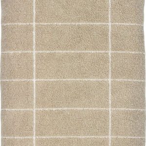Béžová bavlněná osuška 70x140 cm Tile Stone – Mette Ditmer Denmark