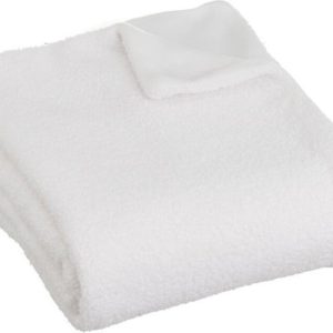 Bílá deka s beránkem 130x160 cm Sherpa Bouclé – Casa Selección