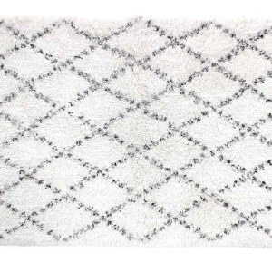 Bílá koupelnová předložka 50x80 cm Latika – douceur d'intérieur