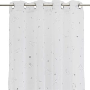 Bílá/ve stříbrné barvě záclona 140x260 cm Dinos – Casa Selección
