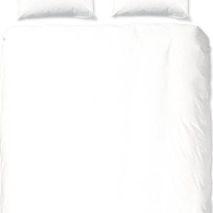 Bílé povlečení na dvoulůžko/prodloužené z bavlny Renforcé 200x220 cm Uni – Good Morning