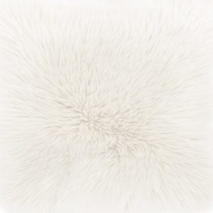 Bílý polštář Tiseco Home Studio Sheepskin