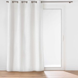 Bílý sametový závěs 140x260 cm Swing – douceur d'intérieur
