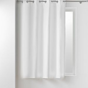 Bílý termo závěs z mikrovlákna 135x180 cm Micropolar – douceur d'intérieur
