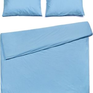 Blankytně modré bavlněné povlečení na dvoulůžko Bonami Selection