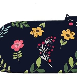 Černá koupelnová předložka 80x140 cm Cattest – Foutastic