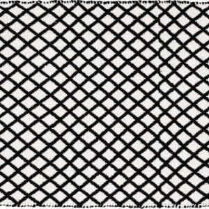 Černobílá koupelnová předložka z recyklovaného plastu 50x80 cm Tara – Wenko