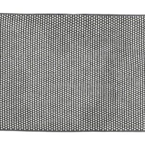 Černobílá textilní koupelnová předložka 50x80 cm Grid – Mette Ditmer Denmark