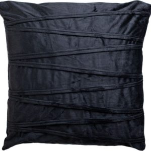 Černý dekorativní polštář JAHU collections Ella