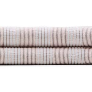 Červený/bílý bavlněný prošívaný přehoz 240x260 cm Macie – Kave Home