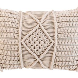 Dekorační polštář 30x50 cm Macralina – douceur d'intérieur