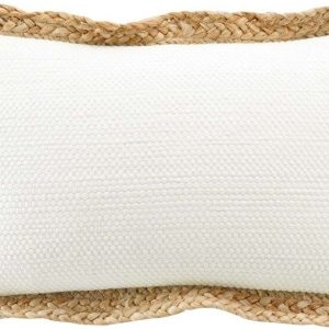 Dekorační polštář s příměsí juty 30x50 cm Akina – douceur d'intérieur