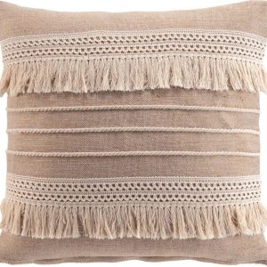 Dekorační polštář s příměsí juty 45x45 cm Cirrus – douceur d'intérieur