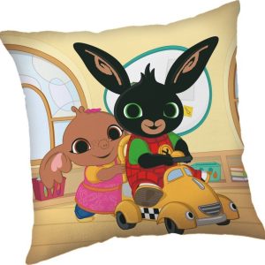 Dětský polštářek 40x40 cm Králíček Bing Let´s Play – Jerry Fabrics