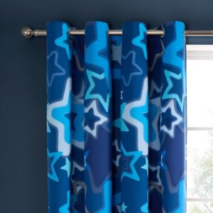 Dětský závěs 2 ks 168x183 cm Ombre Stars – Catherine Lansfield