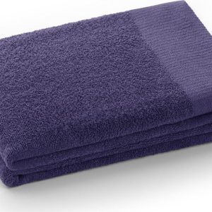 Fialový froté bavlněný ručník 30x50 cm Amari – Restilo