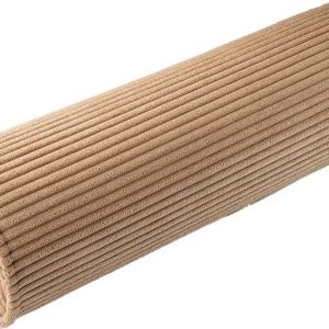 Hnědý manšestrový dětský pohovkový polštář Roll – Wigiwama