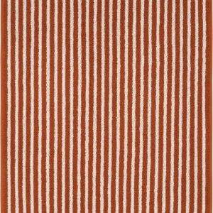 Koňakově hnědý/krémový bavlněný ručník 50x70 cm Dixie – Jotex