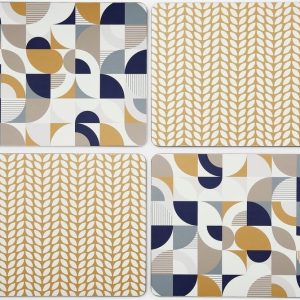 Korkovo-papírové prostírání 4 ks 21.5x29 cm Bauhaus – Cooksmart ®
