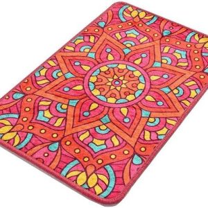 Koupelnová předložka s motivem mandaly Foutastic Mandala