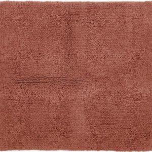 Koupelnová předložka v cihlové barvě 60x60 cm Riva - Tiseco Home Studio