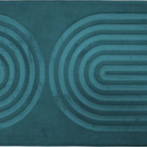 Koupelnová předložka v petrolejové barvě 45x75 cm Allure – douceur d'intérieur
