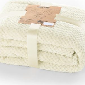 Krémová deka z mikrovlákna DecoKing Henry