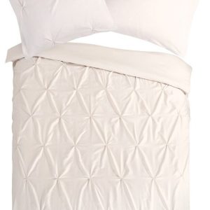 Krémové prodloužené povlečení na jednolůžko z mikrovlákna 140x220 cm Pure Elegance – Good Morning