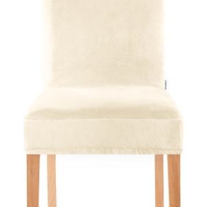 Krémový napínací potah na židli 48 cm Sento – Restilo