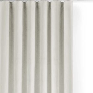 Krémový sametový dimout závěs 200x175 cm Velto – Filumi