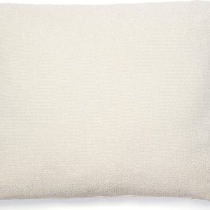 Krémový žinylkový polštář na gauč Martina – Kave Home