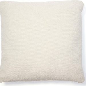 Krémový žinylkový polštář na gauč Martina – Kave Home