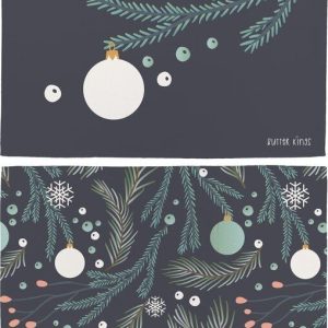 Látková prostírání s vánočním motivem v sadě 2 ks 35x45 cm Christmas Deco – Butter Kings