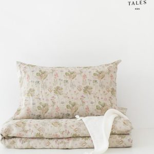 Lněné dětské povlečení na jednolůžko 140x200 cm – Linen Tales