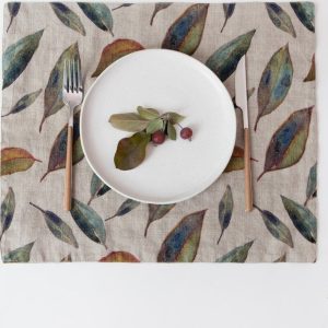 Lněné prostírání 35x45 cm Golden Fall – Linen Tales