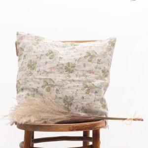 Lněný povlak na polštář 40x40 cm Botany – Linen Tales